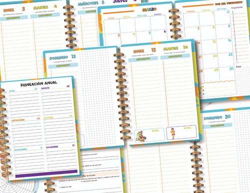 Agenda 2 Dias 2025, Scooby Doo, Personalizada, M. Carta