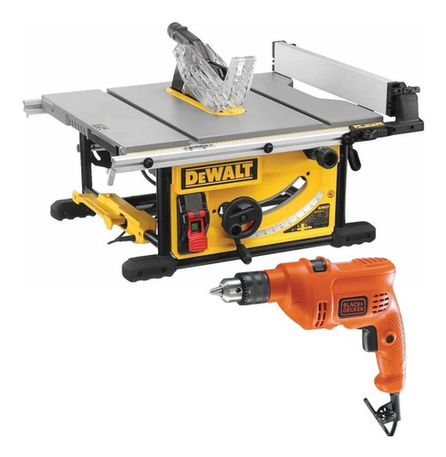 Serra Circular De Mesa 10 Dewalt Dwe7492 2000w C/ Furadeira