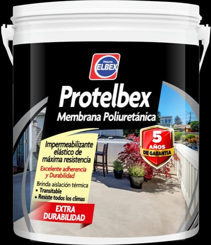 20k Membrana Liquida Poliuretanica Protelbex Elbex 