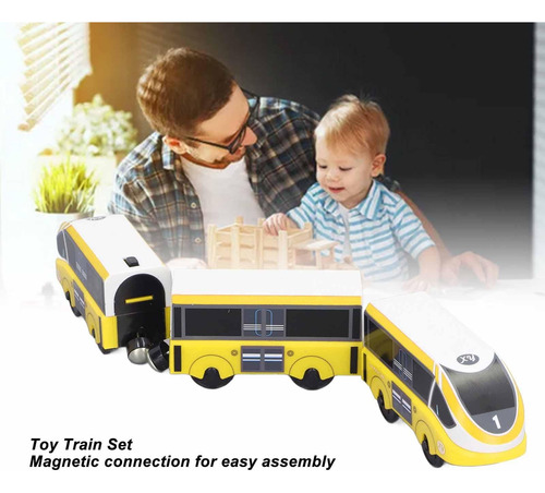 Juego De Trenes Magnéticos, Juego Trenes Juguete Interactivo