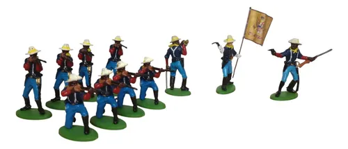 comprar Soldaditos Búfalos Caballería Linea De Tiro Dsg-britains
