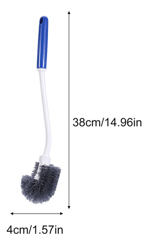 Escobilla De Baño De Acero Inoxidable En Y Con Base Para Lim