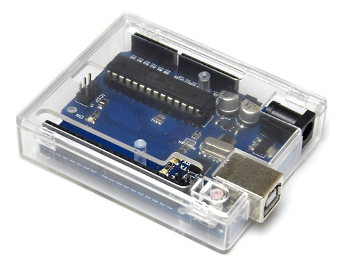 Arduino Caja Transparente En Acrilico  Para Uno R3 (100-164)