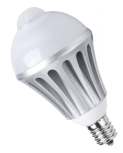 Bombilla De Inducción E17 Ac85265v 9w Con Sensor De Movimien