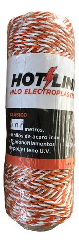 Hilo Electroplastico Fraciona Para  Boyero Rollo 100m Envios