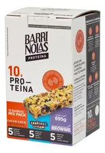 Barra De Proteína Barrinolas Mix Con 15 Unidades Sin Azúcar Añadida