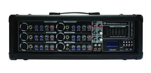 Consola Radson Amplificada 6 Canales 150w Rms 300w Pmpo Repr