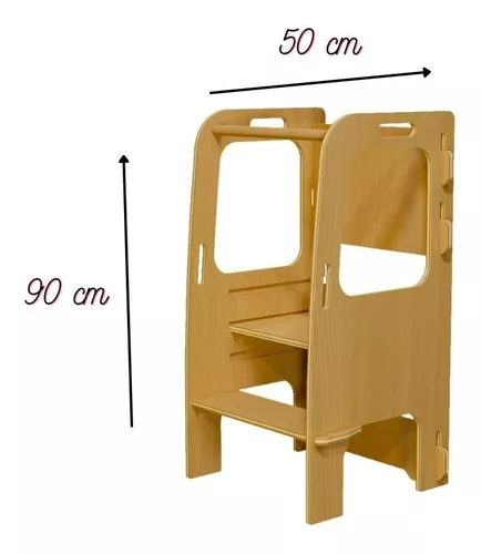 Torre de Aprendizaje 3 Niveles Montessori – Diseño Par