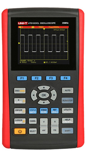 Osciloscopio Digital 25mhz 1ch Analógico Uni-t Utd1025cl