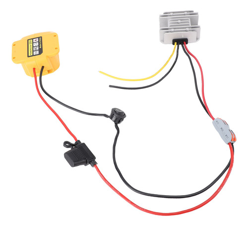 Adaptador De Batería Con Regulador De Voltaje Dc Y 18 V, 20