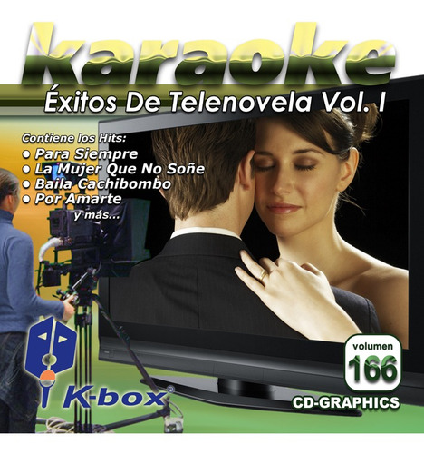 Cd+g Karaoke K-box Exitos De Telenovela Vol. I