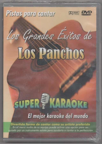 Super Karaoke Los Panchos. Dvd Original Nuevo Qqa.