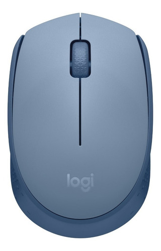 Mouse Sem Fio M170 Com Pilha Azul-acinzentado Logitech