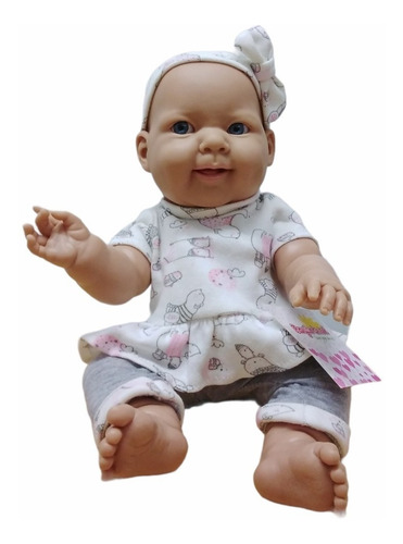 Imagen 1 de 2 de Bebe Casi Real Muñeca Tipo Reborn Sophie De Plastisol Ed Ful