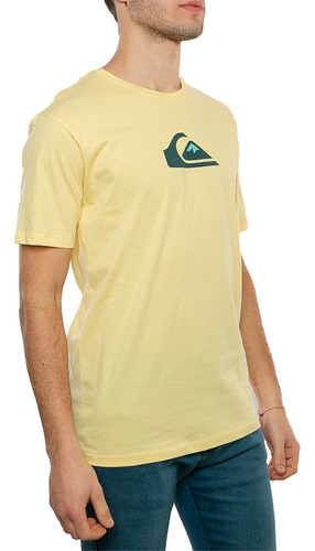 Imagen 2 de 3 de Remera Comp Logo Quiksilver Fluid Tienda Oficial