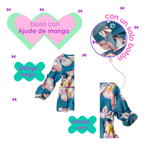 Conjunto Set 2 Piezas Blusa Floral Y Leggin Canale Carters