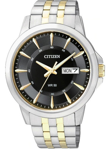 Reloj Citizen 60676 Bf2018-52e Quartz Hombre *watchsalas* Color del fondo Negro 60676