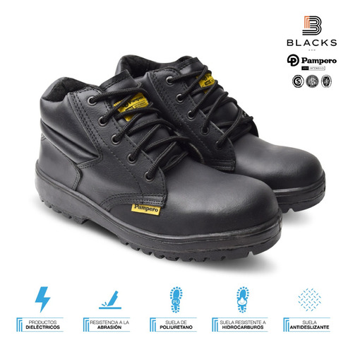 Imagen 3 de 6 de Botines De Seguridad 249 Ice Pampero Con Puntera De Acero