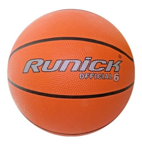 Balon De Basquetbol Runick Nº 6 Goma