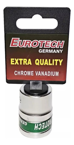 Dado Tubo 9 Mm 1/2 Eurotech Cromo Vanadio - Electroimporta