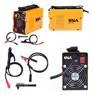 Maquina De Solda Tig Portatil Inversora 100a Ksi 220v Cor Amarelo