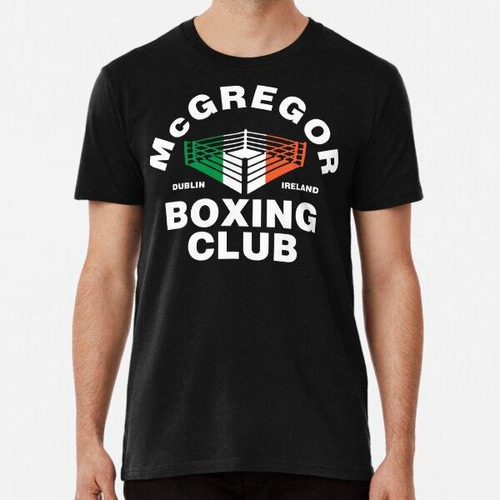 Remera Mcgregor Boxing Club (blanco) Algodon Premium