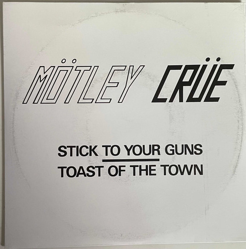 Lp Motley Crue Stick To Your Guns Edición 2003 (Usado)