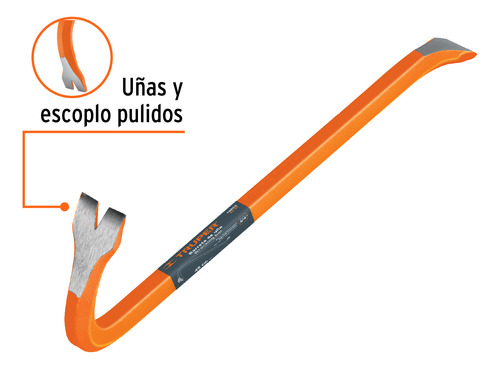 Barreta De Uña 3/4 X 45 Cm Truper 10853