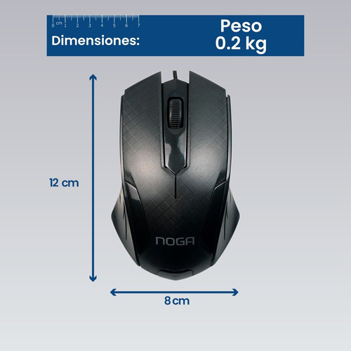 Imagen 3 de 7 de Mouse Optico Eronomico Ultima Generacion Usb