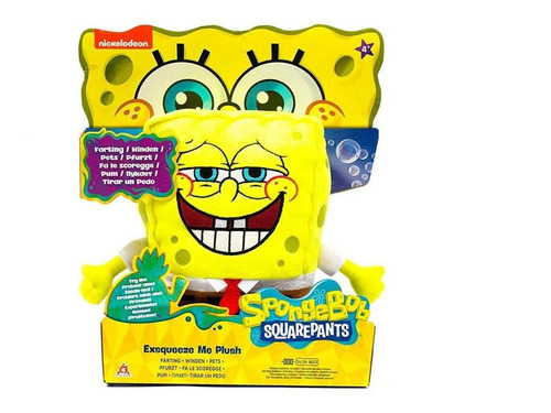 Peluche Nickelodeon Bob Esponja Oops Gases