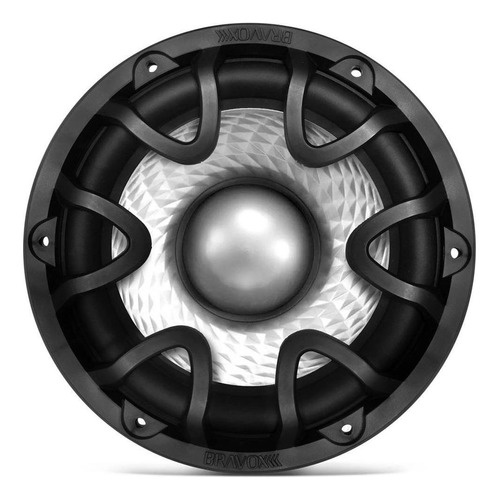 Alto Falante Subwoofer 10 Polegadas Bravox Uxp 4 Ohm S4 400w Cor Foto