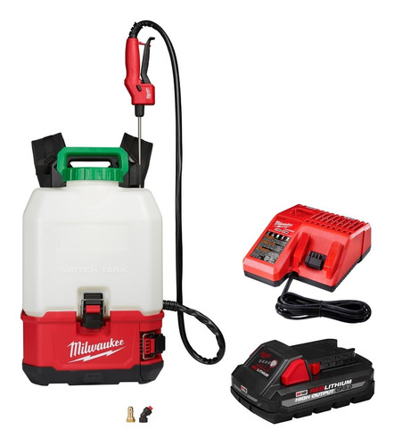 Pulverizador Mochila Milwaukee 2820-20ps 18v Switchtank +bat