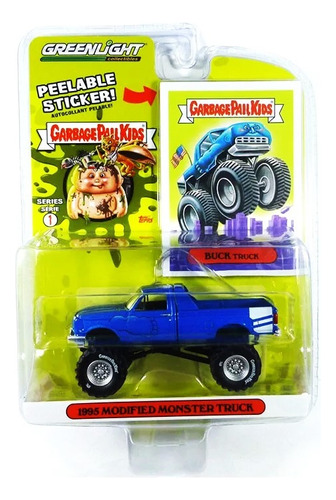 Ford Modified 1995 Monster Truck Sticker - T Greenlight 1/64