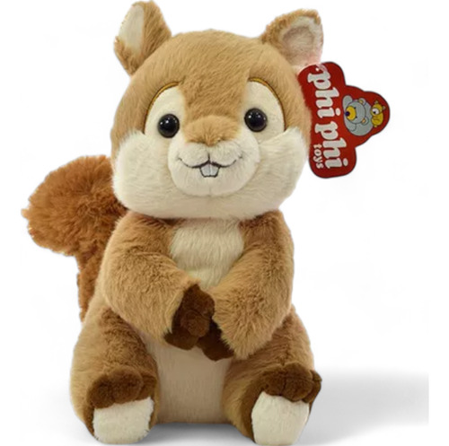 Peluche Ardilla 25cm Phi Phi Toys