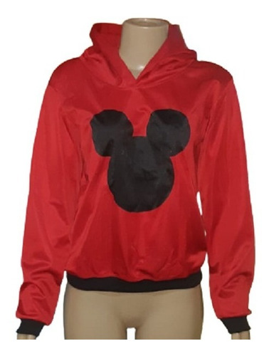 Mickey Moleton Flanelado Inverno Capuz Barato Brás