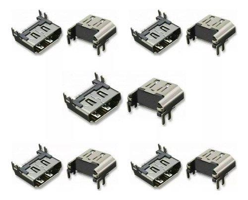 5 Conectores De Entrada Hdmi Compatíveis Com Ps4 Fat Phat