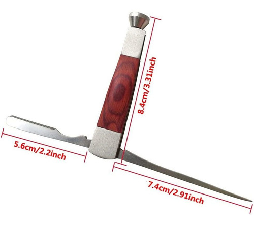 3 En 1 Pipa De Tabaco Cleaner Herramienta De Limpieza Contie