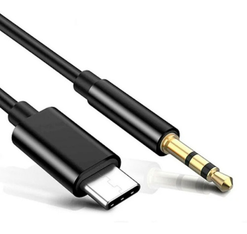 Cable Adaptador Audio Auxiliar Jack 3.5mm Usb Tipo C Musica
