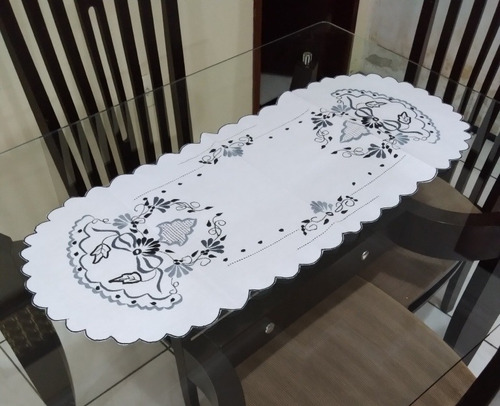 Kit C5 Caminhos Mesa 90 Cm Bordados Revenda Sortidos