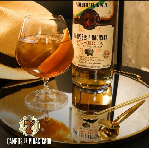 Cachaça 7 Campos Amburana Garrafas Numeradas 970ml Reserva