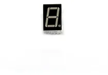 Comprar Display Rojo De 7 Segmentos 1 Dígito Cátodo Común 5161as