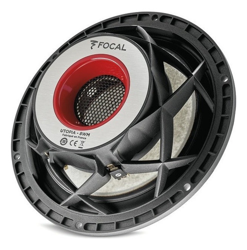 Alto Falante Woofer Focal Elite Utopia M 8 Wm (8 Polegadas) Cor Preto