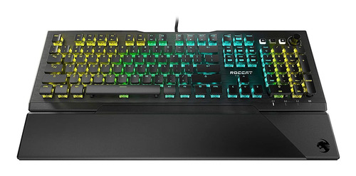 Teclado Gamer + Reposamanos Para Pc Roccat Vulcan Pro Rgb