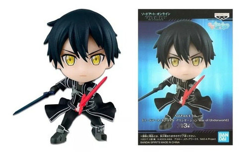 Kirito Mini Figura 6cm Sao Sword Art Online Banpresto Bandai