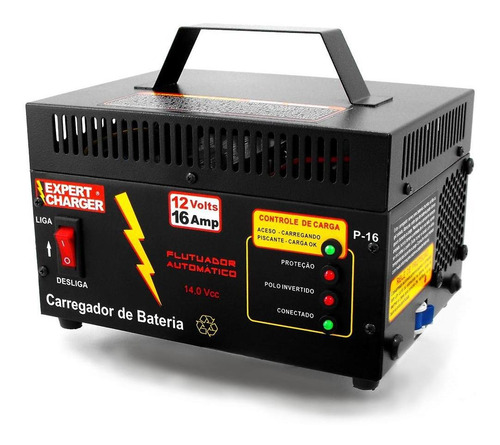 Carregador De Bateria 12v 16a - Inteligente E Flutuador