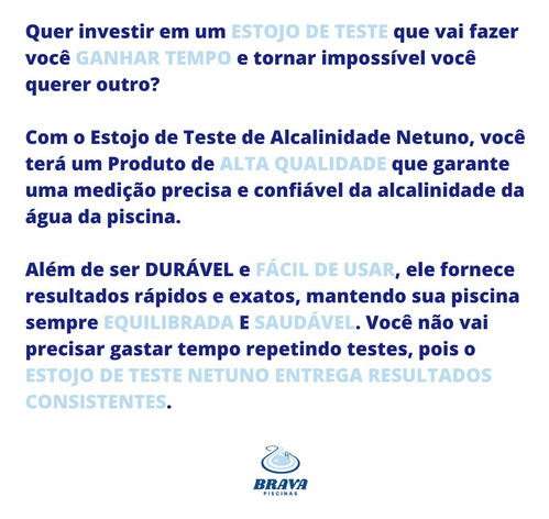 Reagente Vermelho Fenol Medição Teste Ph - Netuno 22ml