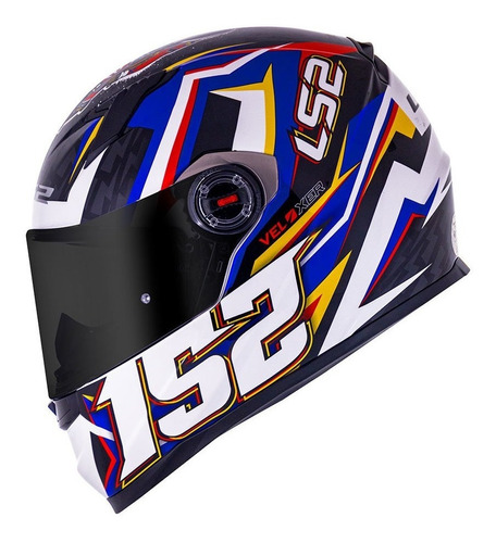 Capacete Ls2 Ff358  Tech - 4 Estrelas Sharp