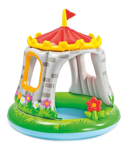 Pileta Inflable Para Bebe Intex Castillo Royal 122x122cm Cts