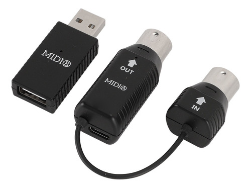 Adaptador Midi Sem Fio Professional Para Controlador Usb Par