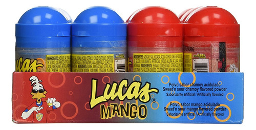 Lucas Chamoy / Mango 12 Y 12 Chamoy Mango Aromatizadas En Po